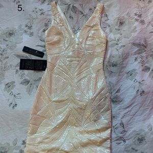 Bebe Sequin Dress